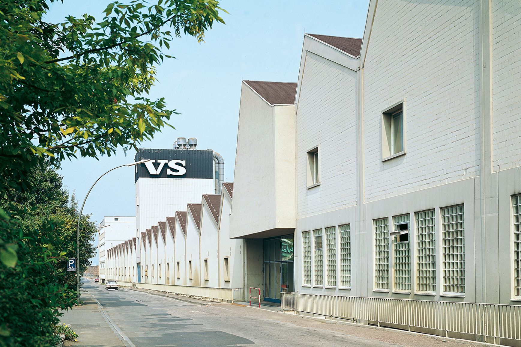 Old photo of plant 1 of VS in Tauberbischofsheim