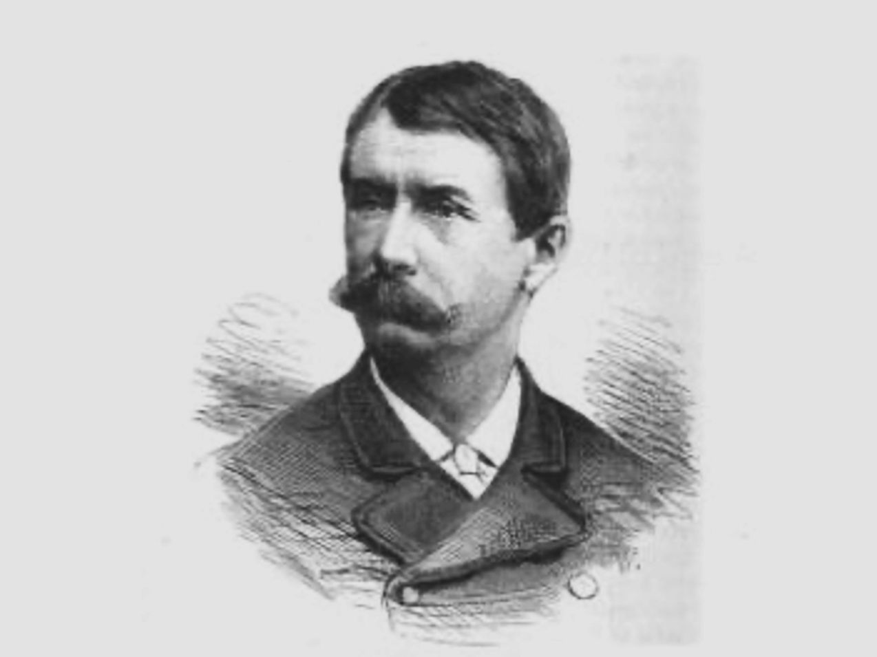 Schwarz-Weiss-Aufnahme von Wilhelm Rettig, dem Erfinder der bekannten Rettig-Schulbank.