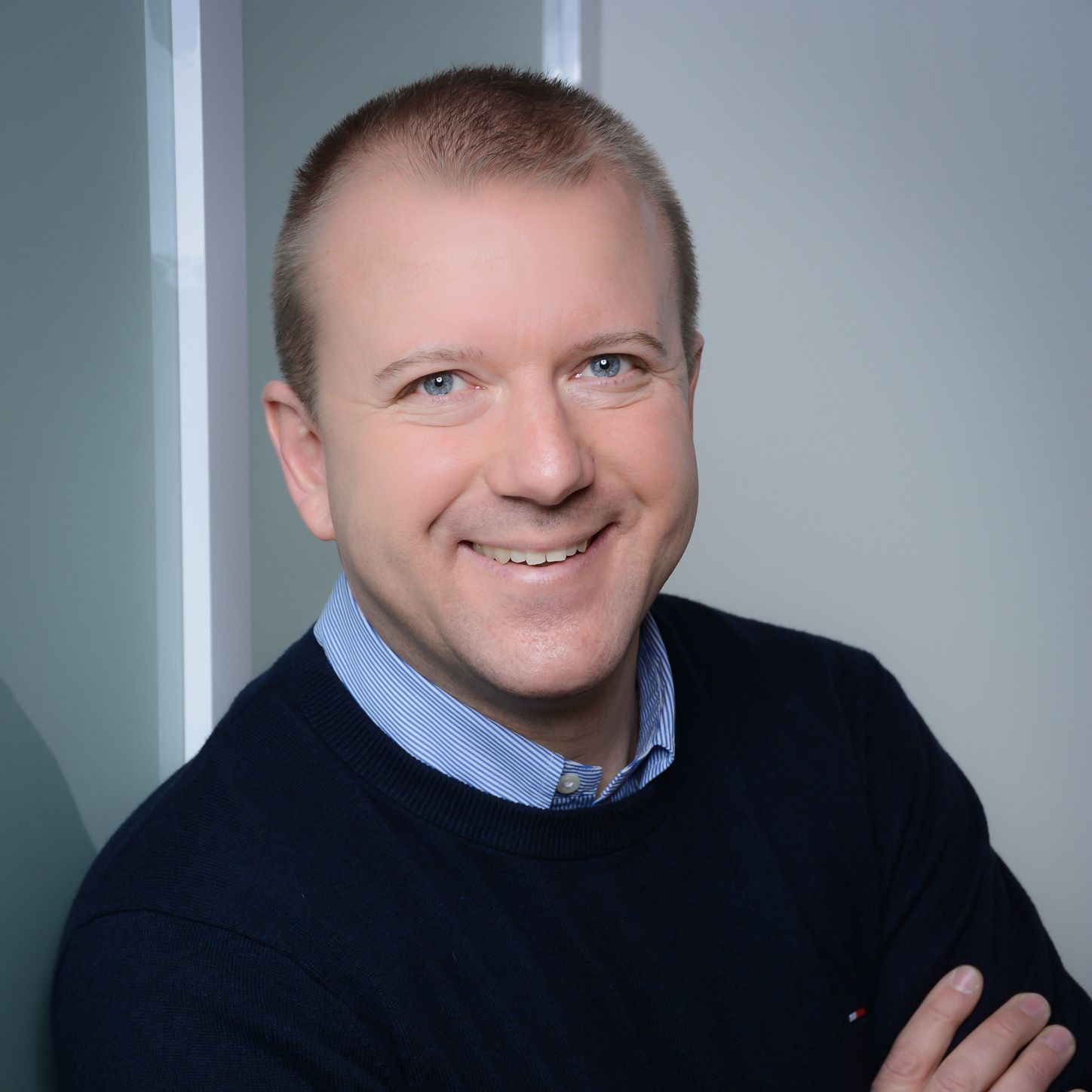 Portrait of Christoph Kunz, Head of Training at Siemens Energy.