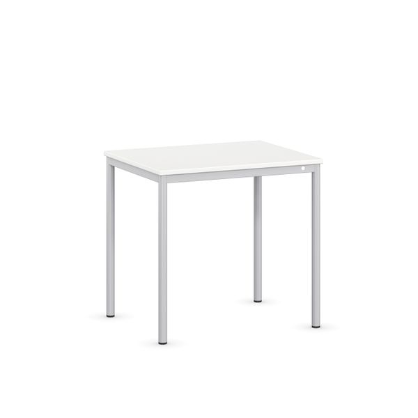 EcoTable 75x60cm, Rundbein
