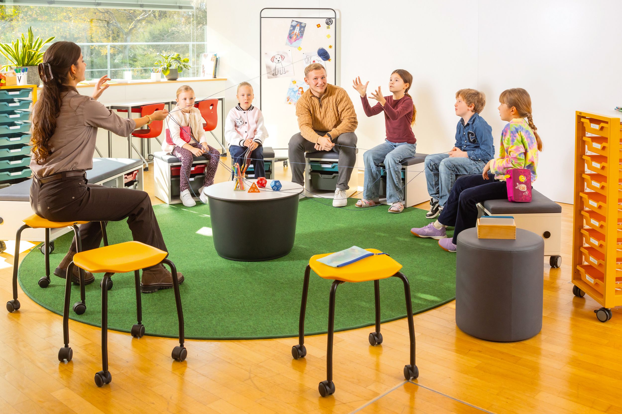 Chair circle in the Chur model