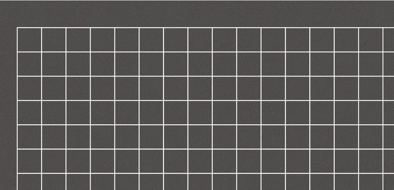 E125 grau Quadrate 5cm. 