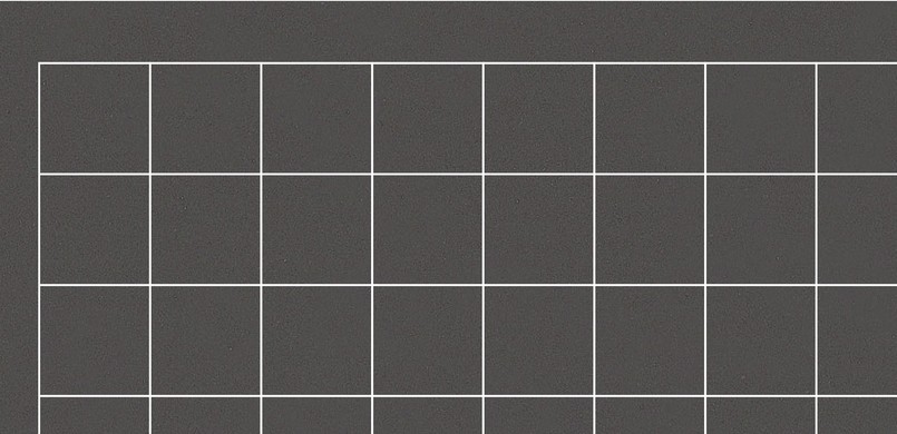 E126 grau Quadrate 10cm. 